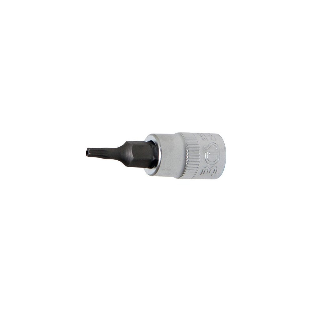Chave de soquete de 1/4" com ponta Torx TH10 inviolável