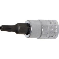 Chave de soquete de 1/4" com ponta Torx TH20 inviolável