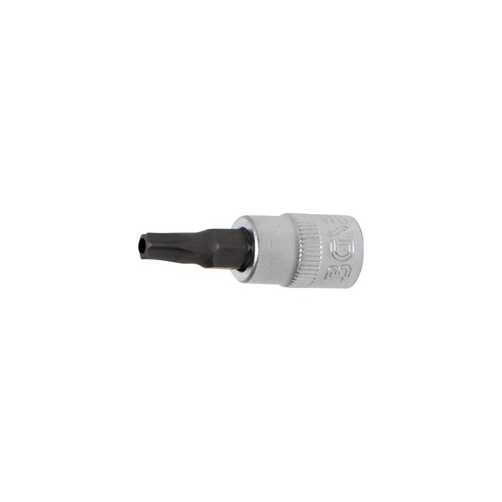 Chave de soquete de 1/4" com ponta Torx TH27 inviolável