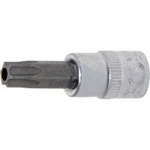 Chave de soquete de 1/4" com ponta Torx TH40 inviolável