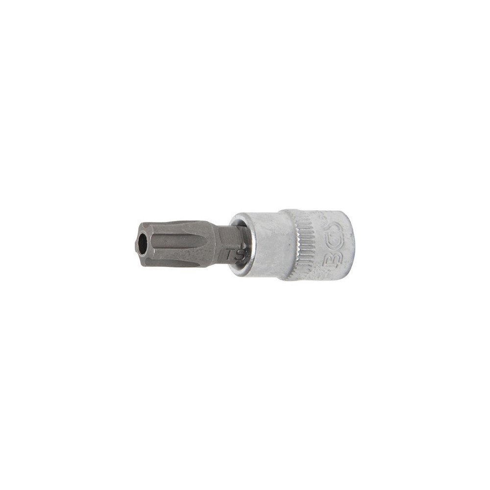 Chave de soquete de 1/4" com ponta Torx resistente a violações TS45 (5 pontas) Chave de soquete de 1/4" com ponta Torx resistente a violações TS45 (5 pontas)
