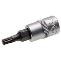 Llave de vaso 1/4 con punta XZN M4