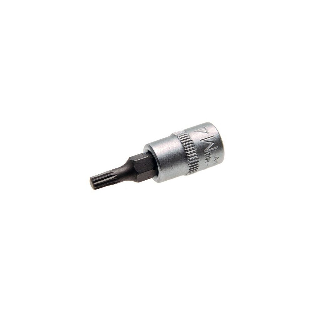 Llave de vaso 1/4 con punta XZN M4 Llave de vaso 1/4 con punta XZN M4