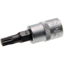 Chave soquete 1/4 com ponta XZN M5