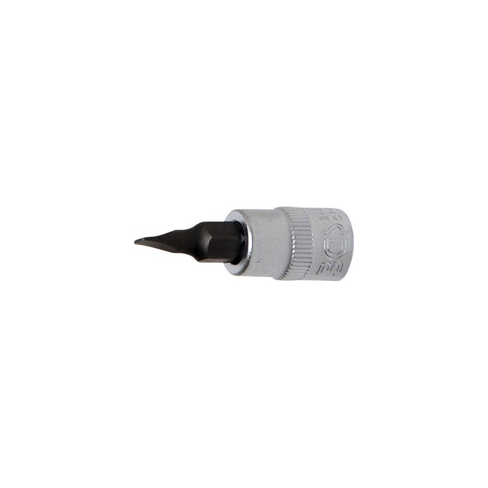 Chave de soquete de 1/4 com ponta plana de 4.0 mm. Chave de soquete de 1/4 com ponta plana de 4.0 mm.