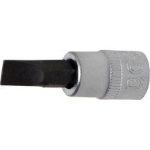 Chave de soquete de 1/4 com ponta plana de 6,5 mm.