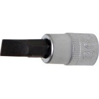 Llave de vaso 1/4 con punta Plana 6.5 mm.
