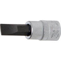 Chave de soquete 1/4 com ponta plana de 7,0 mm.