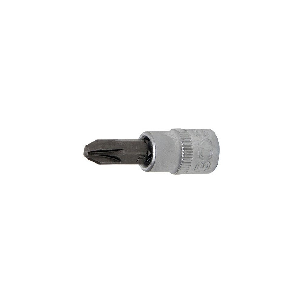 Llave de vaso 1/4 con punta Pozidriv PZ3 Llave de vaso 1/4 con punta Pozidriv PZ3