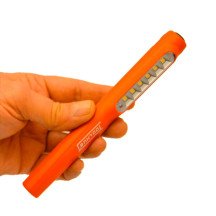 Linterna boligrafo con bateria recargable