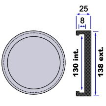 Borracha para elevadores, Capacetes, AGM, Corghi, Automaq, Zippo, Consul, Weber, Fog, Dama