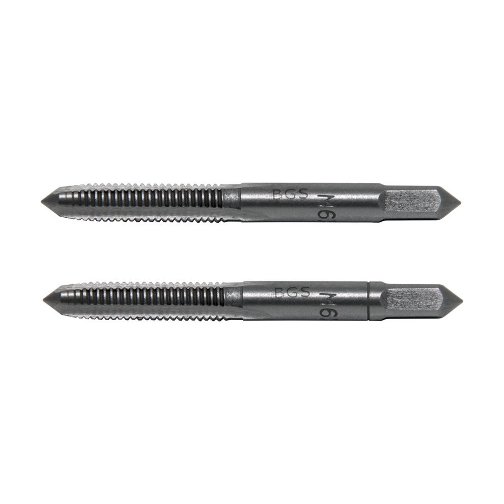 Conjunto de 2 peças de machos iniciais e de acabamento M6x1.0