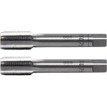 Conjunto 2 peças de M11x0.75 machos roscados iniciais e terminados
