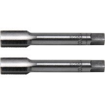 Conjunto 2 peças de M12x0.75 machos roscados iniciais e terminados