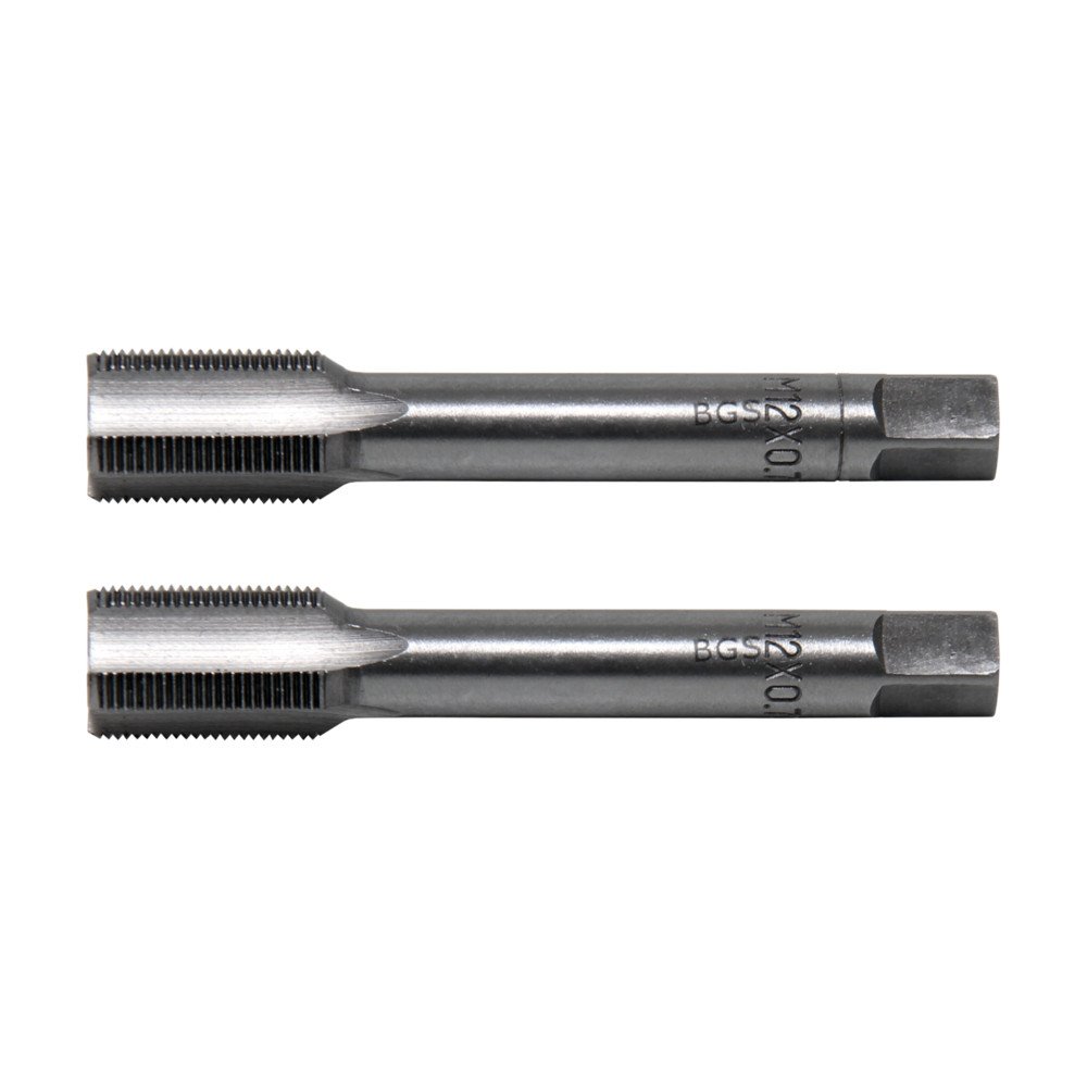 Conjunto de 2 peças de machos iniciais e de acabamento M12x0,75