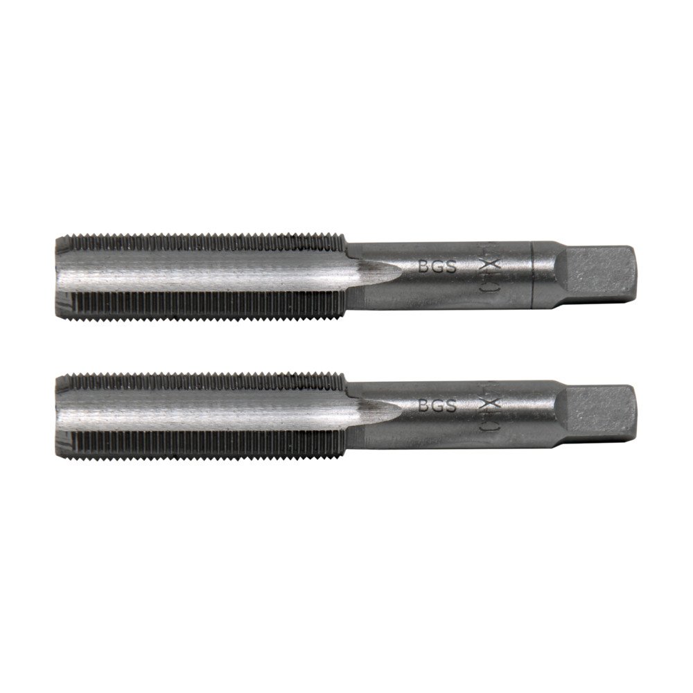 Conjunto 2 peças de machos roscados M14x1.0 inicial e terminado