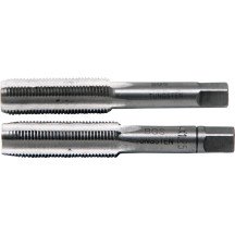 Conjunto de 2 peças de machos de rosca M14x1.25 iniciais e acabados