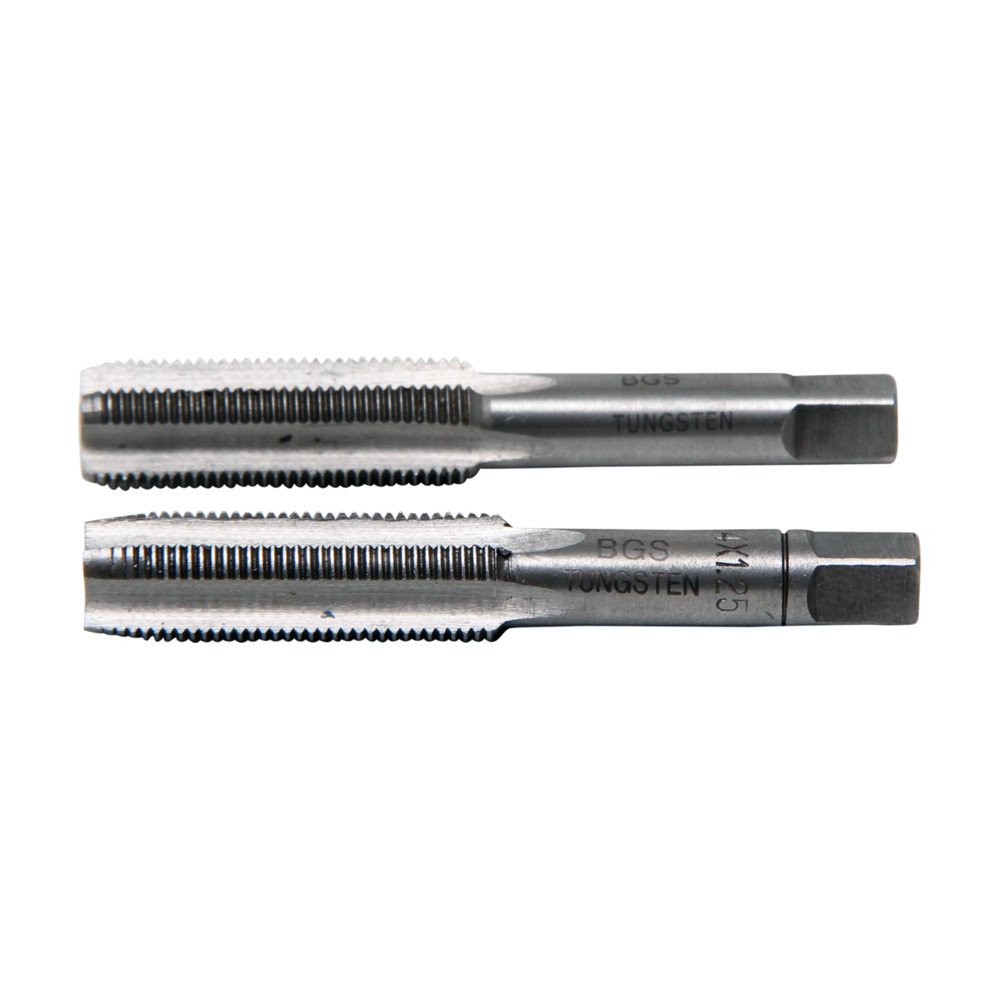 Conjunto de 2 peças de machos de rosca M14x1.25 iniciais e acabados