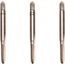 Conjunto de 3 peças de machos iniciais, centrais e de acabamento M4x0,7