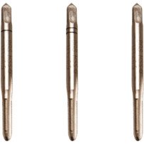 Conjunto de 3 peças de machos iniciais, centrais e de acabamento M4x0,7