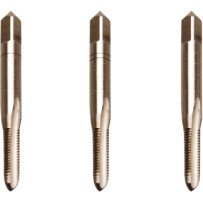 Conjunto de 3 peças de M5x0.8 parafusor macho inicial, central e terminado