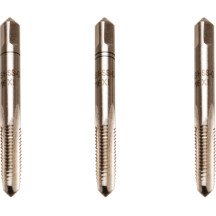 Conjunto de 3 peças de machos iniciais, centrais e de acabamento M6x1.0