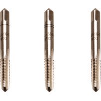 Conjunto de 3 peças de machos iniciais, centrais e de acabamento M6x1.0