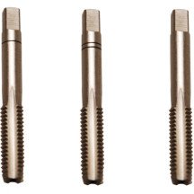 Conjunto de 3 peças de machos iniciais, centrais e de acabamento M10x1,5