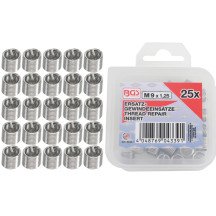 Conjunto de 25 pastilhas HELICOIL® M9x1,25
