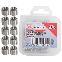 Conjunto de 10 pastilhas de reposição HELICOIL® M14x1,5