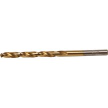 Broca espiral HSS-G nitretada em titânio de 05 mm.