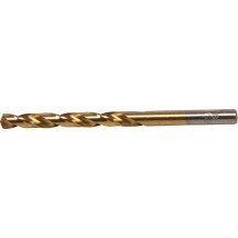 Broca espiral HSS-G nitretada em titânio de 06 mm.
