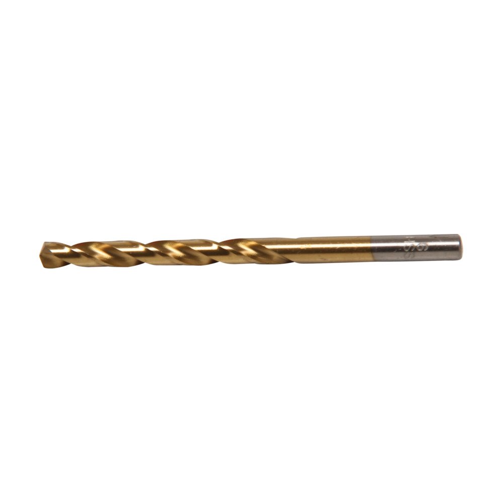 Broca espiral HSS-G nitretada em titânio de 06 mm. Broca espiral HSS-G nitretada em titânio de 06 mm.