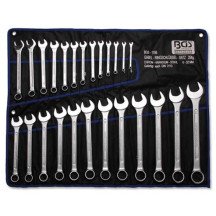 Conjunto de 25 chaves combinadas de 6-32 mm.