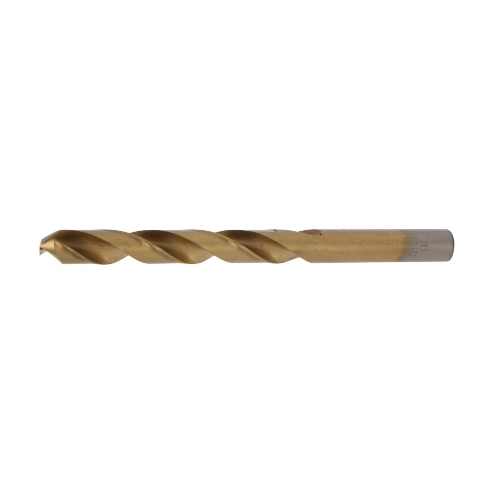 Broca espiral HSS-G nitrurado de titanio O10mm.