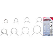 Surtido de abrazaderas de fleje de acero | 80 piezas