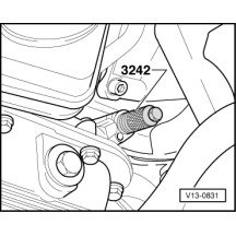 Ferramenta de fixação de tempestade para cilindros VAG 6 e 8