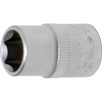 Chave soquete curta 3/8 - 6 lados 11 mm.