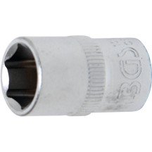 Chave soquete curta 3/8 - 6 lados 12mm.
