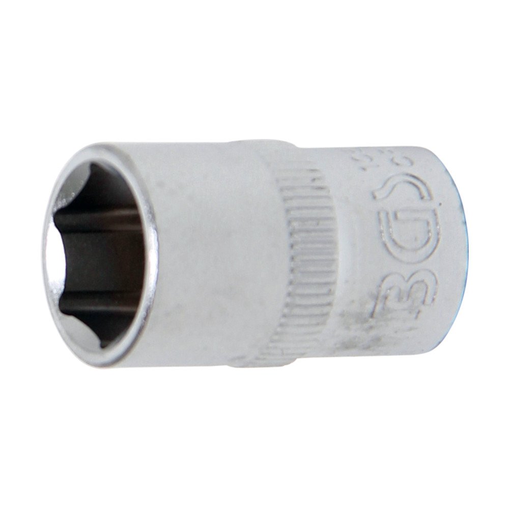 Chave soquete curta 3/8 - 6 lados 12mm.