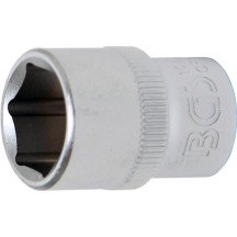 Chave soquete curta 3/8 - 6 lados 14mm.