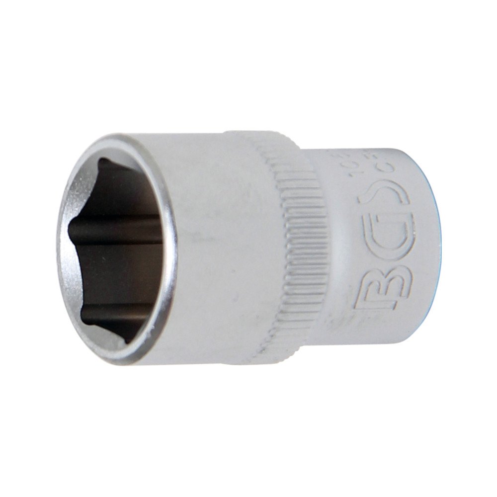 Llave de vaso corto 3/8 - 6 caras 14mm. Llave de vaso corto 3/8 - 6 caras 14mm.