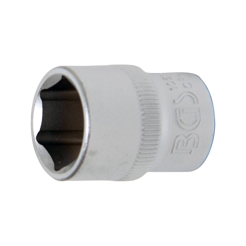 Chave soquete curta 3/8 - 6 lados 15 mm.