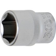 Chave soquete curta 3/8 - 6 lados 16 mm.
