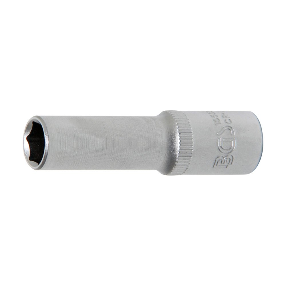 Llave de vaso largo 3/8 - 6 caras 10mm. Llave de vaso largo 3/8 - 6 caras 10mm.