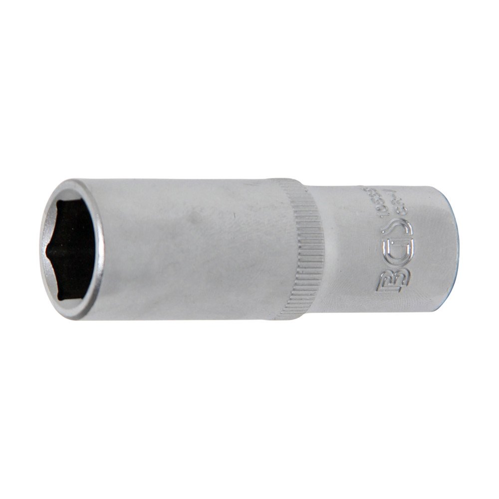 Llave de vaso largo 3/8 - 6 caras 15mm. Llave de vaso largo 3/8 - 6 caras 15mm.
