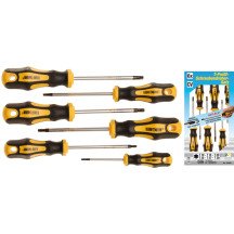 Jogo 6 Chaves de fenda Torx T10 - T30
