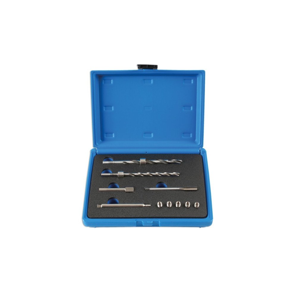 Kit de reparo de rosca de parafuso de fixação de injetor Mercedes CDI M6x1.0 Kit de reparo de rosca de parafuso de fixação de injetor Mercedes CDI M6x1.0