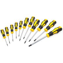 Conjunto de 11 chaves de fenda Torx com sistema de segurança