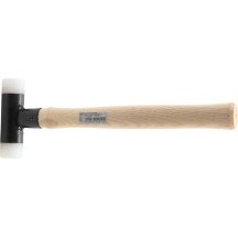 Martillo antirrebote mango de nogal cabeza Ø 30 mm